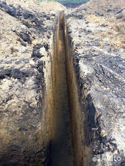 Услуги ямобура на мини-экскаваторе