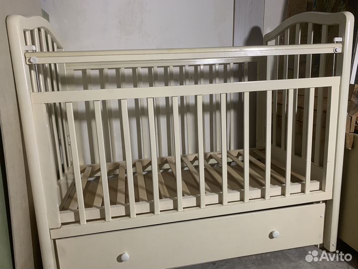 Детская кроватка, качка