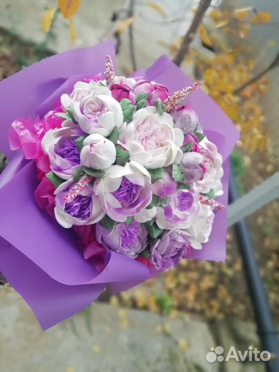 Зефирные букеты и торты на любой праздник