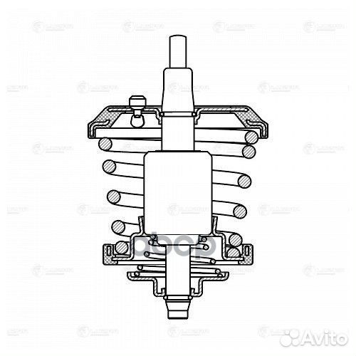 Термостат VAG passat B6/octavia 04- (95С) (тер