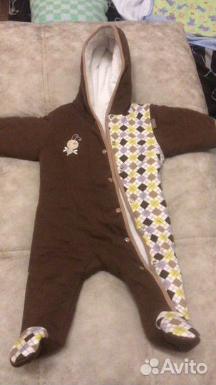 Комбинезон теплый 56-62