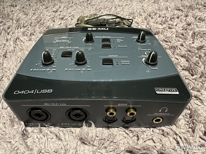 Звуковая карта E-Mu 0404