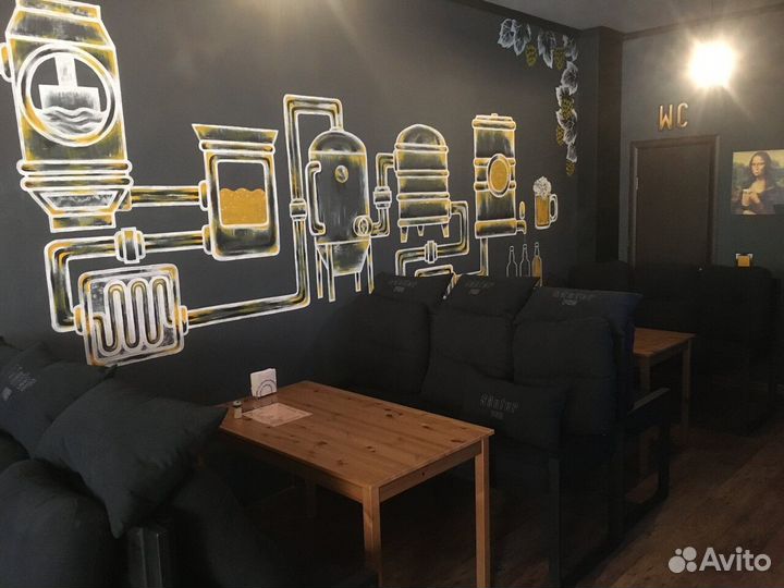 Пивной бар-паб в ЖК Панорама. Прибыль 100к