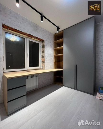 Рабочая зона у окна на заказ