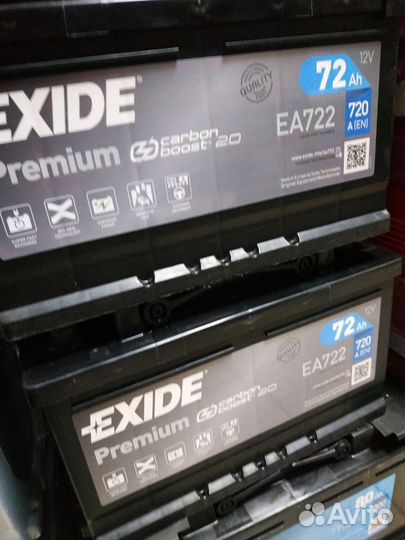 Аккумулятор Exide Premium 72ah