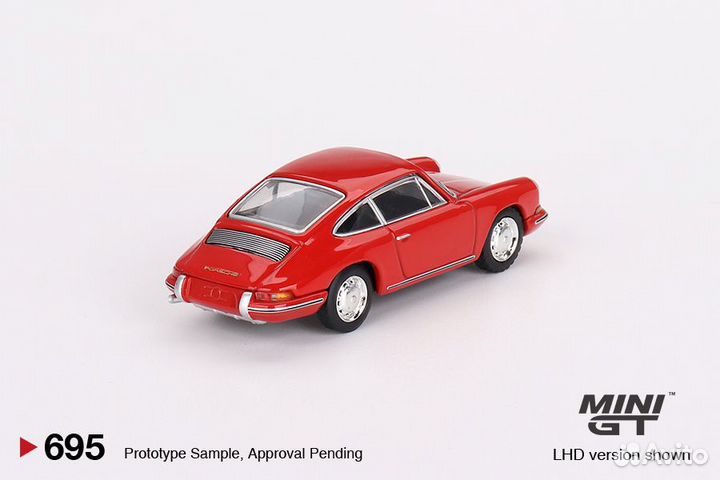 Porsche 901 1963 Signal Red Tsm 1:64