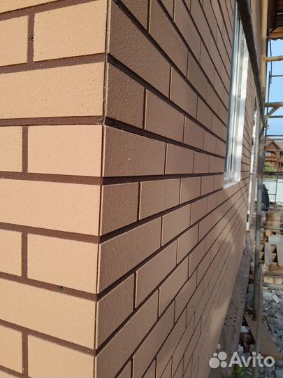 Фасадные термопанели под кирпич