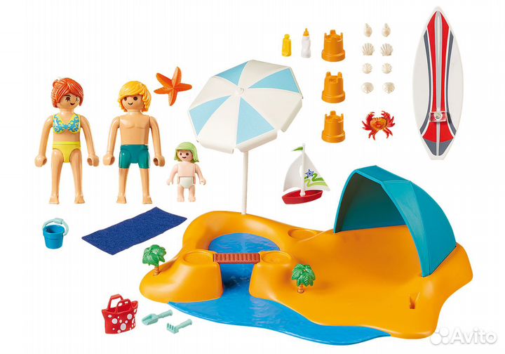 Playmobil 9425 Семья на пляже