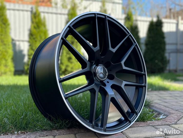 Новые диски на Mercedes R21