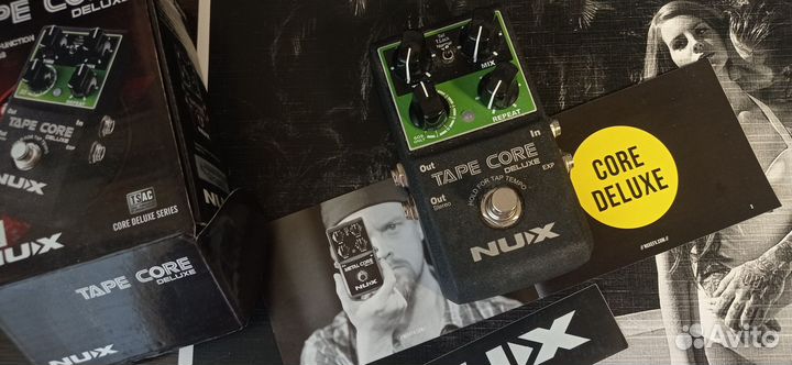Гитарная педаль эхо Nux Core Tape Deluxe