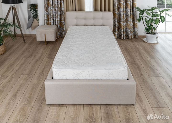 Кровать с матрасом 90х200 Марсель