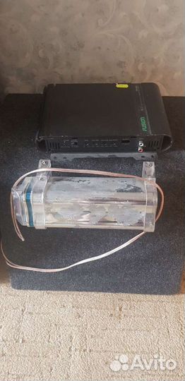 Сабвуфер и усилитель в автомобиль