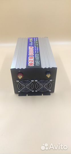 Автомобильный инвертор с 12 на 220в 6000вт