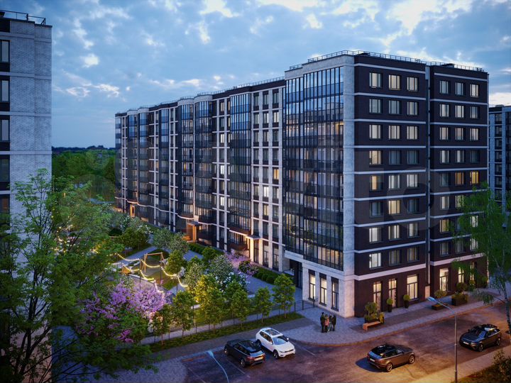 2-к. квартира, 60 м², 9/9 эт.
