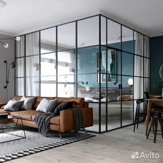 Лофт перегородки