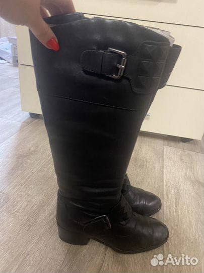 Зимние женские сапоги 38 натуральная кожа