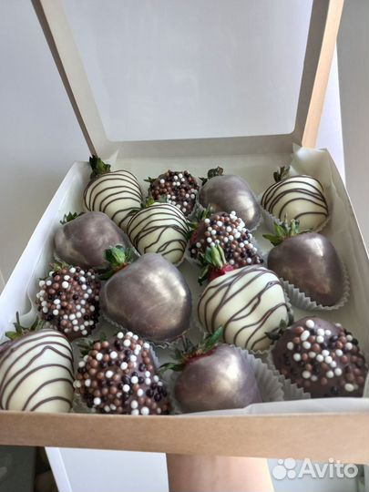 Клубника в бельгийском шоколаде