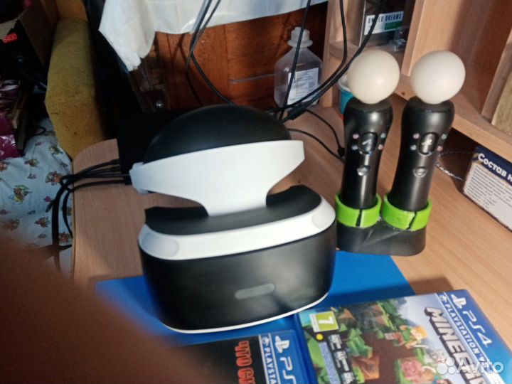 Vr очки для ps4, move, камера