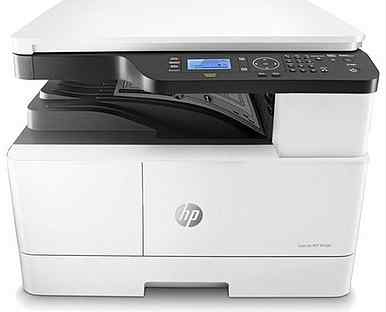 Мфу лазерное HP LaserJet M438n (8AF43A), белый/чер