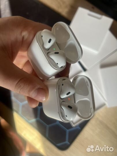 Наушники Air Pods оригинал 2 штуки