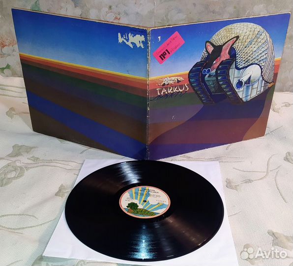 ELP Tarkus 1971 Оригинал Germany LP