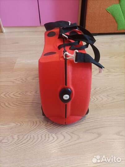 Детский чемодан Trunki красный Божья Коровка