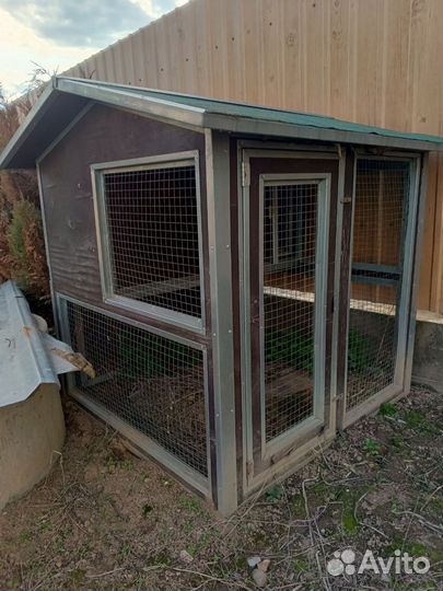 Курятник, выгул для кур