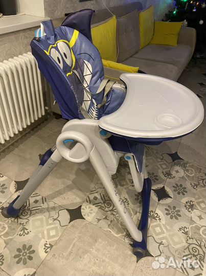 Стульчик для кормления chicco polly2start