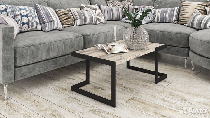 Журнальный столик лофт под заказ