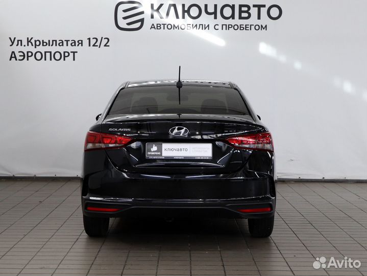 Hyundai Solaris 1.6 AT, 2020, 72 300 км