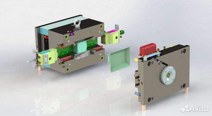 Конструктор Пресс-форм, 3d моделирование, литьё