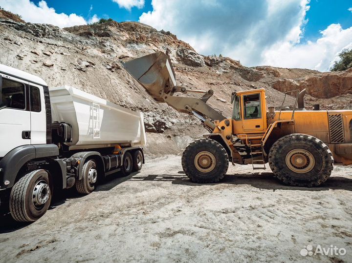 Песок от 20тонн