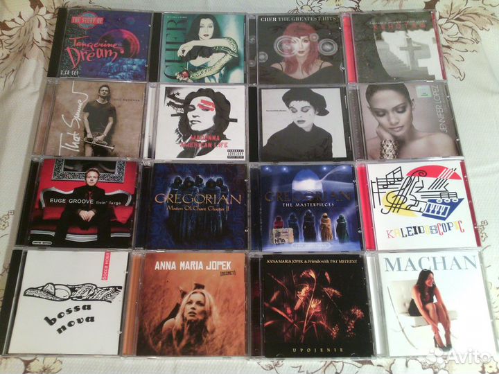 Madonna, Lopez, Sinatra, сборники рока и другие