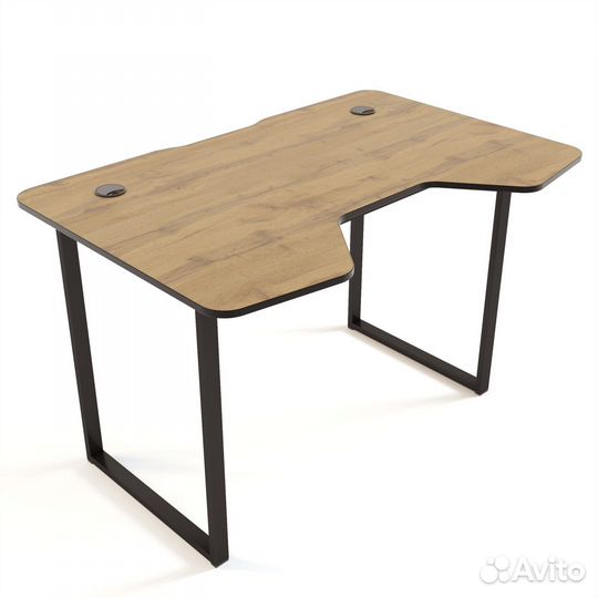 Стол компьютерный игровой Loft дуб