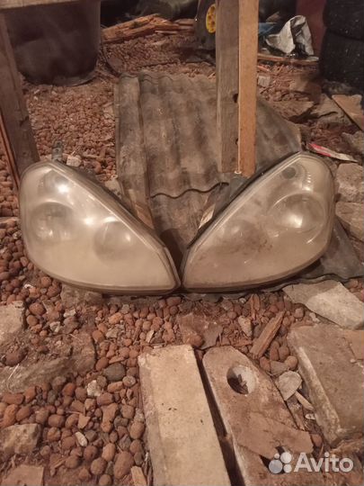 Передние фары на priora