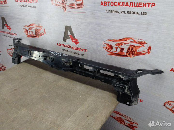 Панель передка (телевизор) - полка замка капота