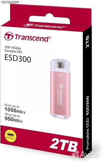 TS2tesd300P, Внешний диск SSD Transcend ESD300 2 т