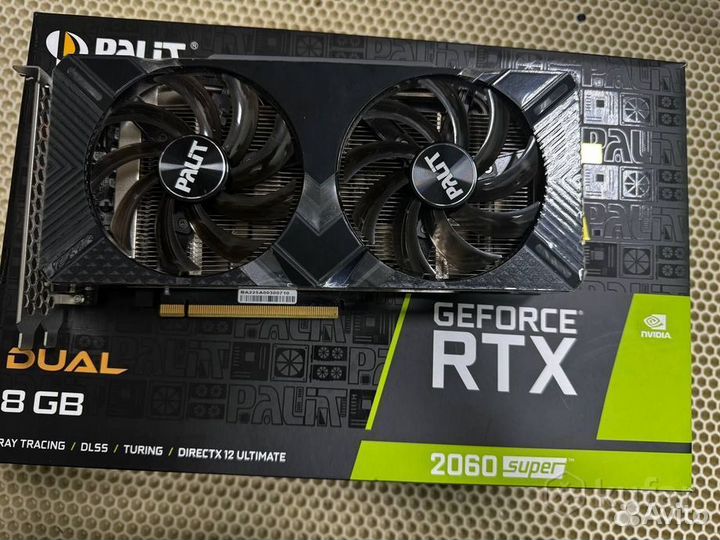 Видеокарта Palit Geforce RTX 2060 Super