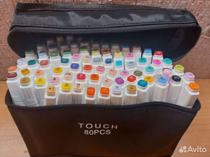 Маркеры для скетчинга 80 штук Новые