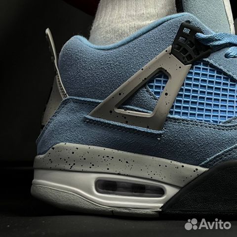 Кроссовки Nike Air jordan 4 retro university blue