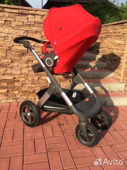 Коляска stokke trailz 2 в 1 состояние новой