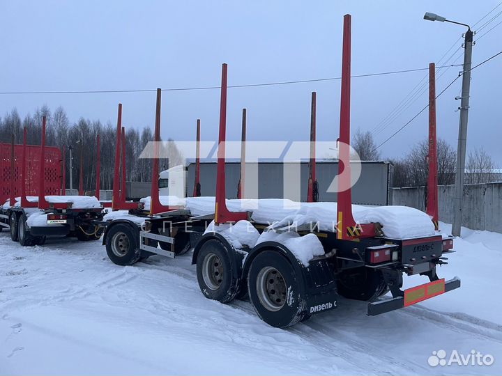 Прицеп лесовоз (сортиментовоз) Дизель-С 600321, 2021