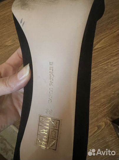 Carlo pazolini туфли 39 черные