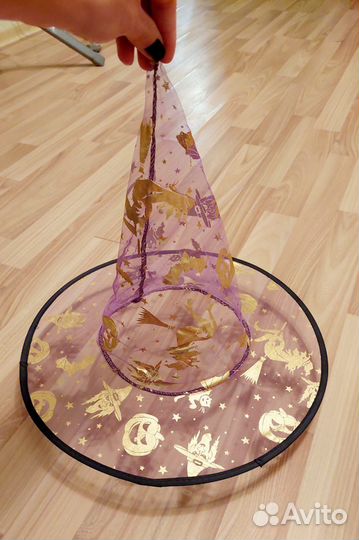 Шляпа ведьмочки колпак, ведьма, детская