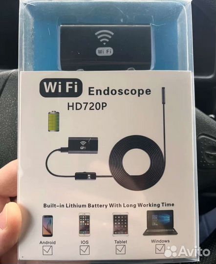 Эндоскоп камера wifi