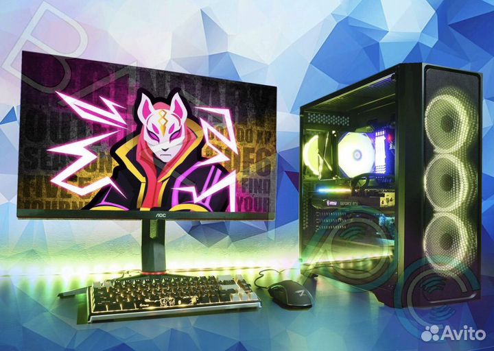 Мощный пк i7-2600/gtx1060/16Gb/ssd120/Н1Тб