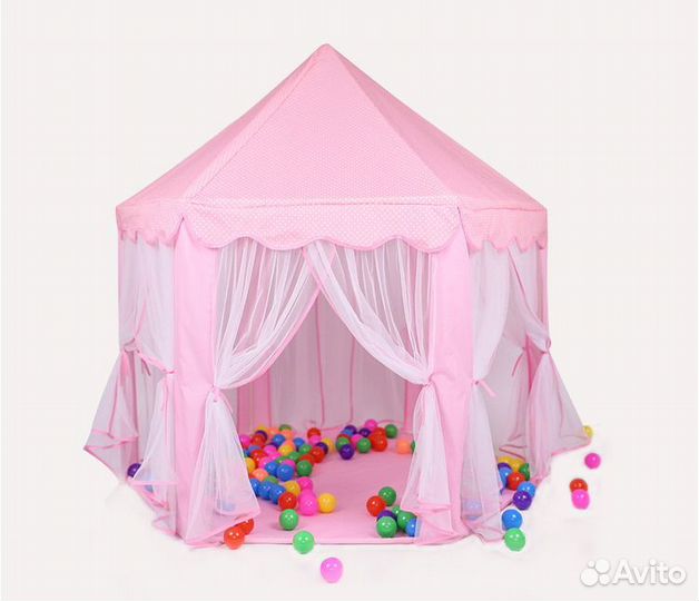 Детская палатка Игровой домик Шатер принцессы