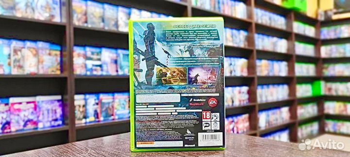 Mass Effect 3 xbox 360 диск