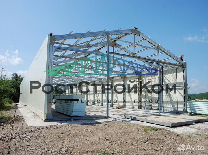 Строительство ангаров, складов, зернохранилищ