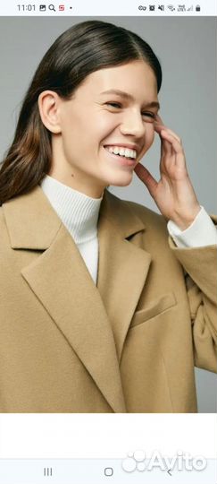 Пальто Sela классика длинное